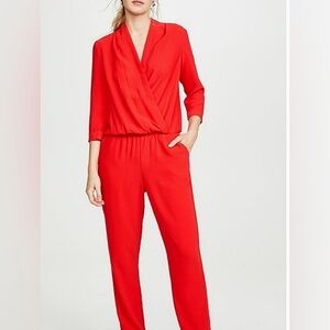 Amanda Uprichard Red Jumpsuit l Size L